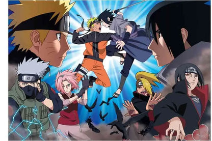 NARUTO CONFRONTATION ANIME COLLECTION CUBE BOX PUZZLE 500PCS