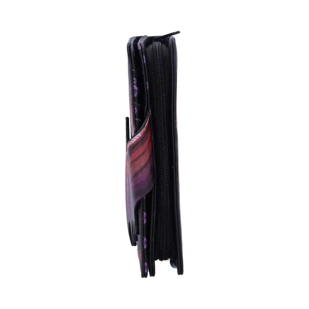 DRAGON TAKE FLIGHT RED EMBOSSED WALLET