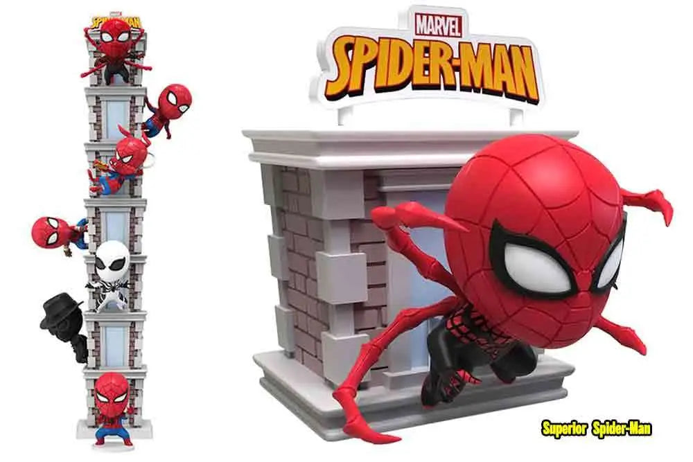 YuMe Hero Box - Spider-Man Tower Series Display (6)