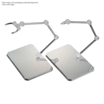 ACTION BASE 6 CLEAR MIRROR STICKERS SET