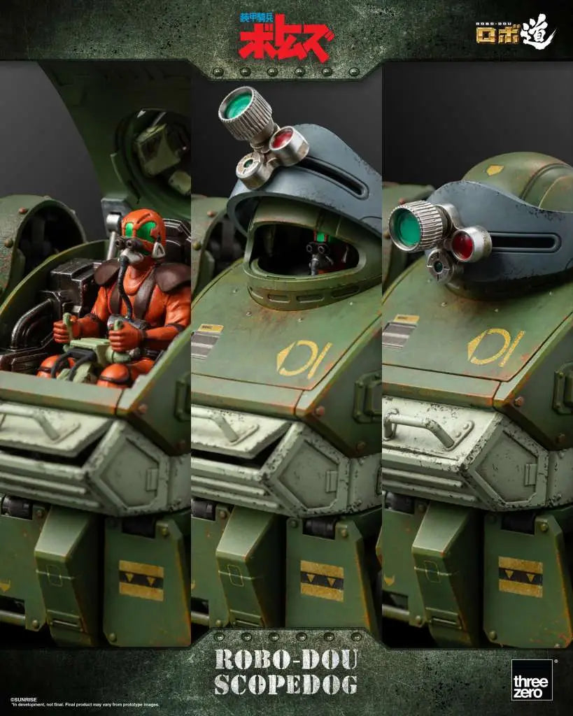ROBO-DOU ARMORED TROOPER VOTOMS SCOPEDOG AF