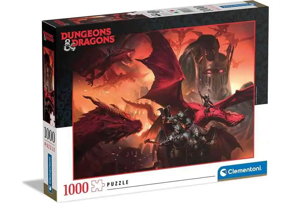 DUNGEONS & DRAGONS DRAGONLANCE SHADOW OF THE DRAGON QUEEN GAMING COLLECTION CUBE COLLECTION PUZZLE 1000 PCS
