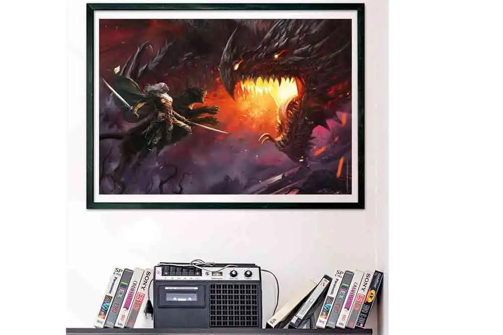 DUNGEONS & DRAGONS DRIZZT DO' URDEN GAMING COLLECTION PUZZLE 1000PCS