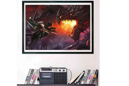 DUNGEONS & DRAGONS DRIZZT DO' URDEN GAMING COLLECTION PUZZLE 1000PCS