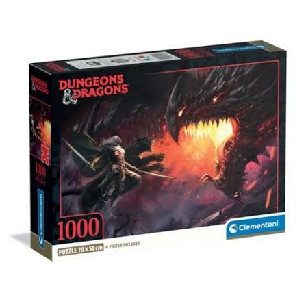 DUNGEONS & DRAGONS DRIZZT DO' URDEN GAMING COLLECTION PUZZLE 1000PCS