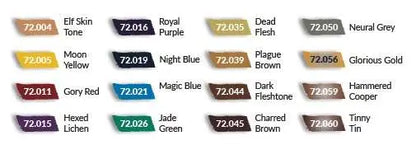 GAME COLOR SET 72298 ADVANCED