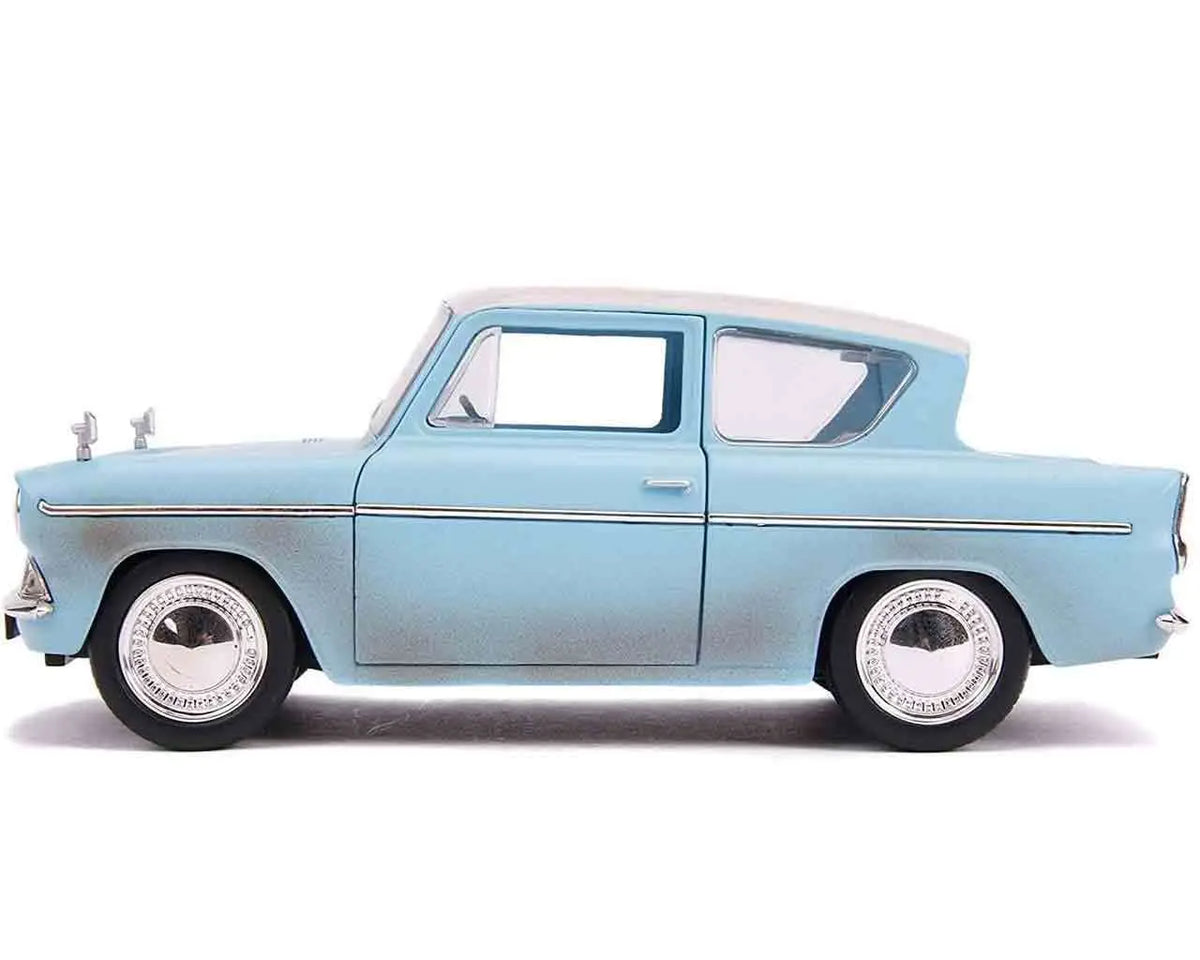 HARRY POTTER 1959 FORD ANGLIA & HARRY 1/24 DIE-CAST MODEL