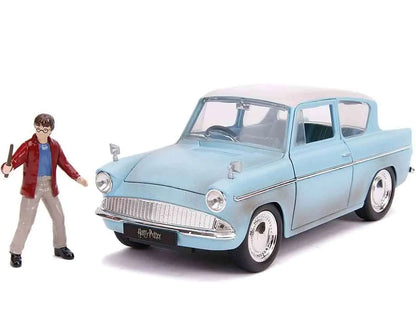 HARRY POTTER 1959 FORD ANGLIA & HARRY 1/24 DIE-CAST MODEL