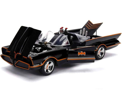 BATMAN 1966 BATMOBILE BATMAN & ROBIN DIE CAST MODEL 1/18 LIMITED EDITION