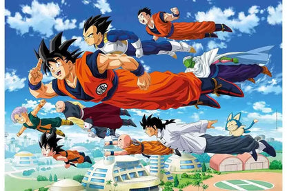 DRAGON BALL SUPER FLYING HEROES ANIME COLLECTION PUZZLE 1000 PCS
