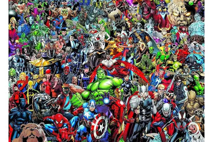 MARVEL ALL CAST IMPOSSIBLE PUZZLE 1000 PCS