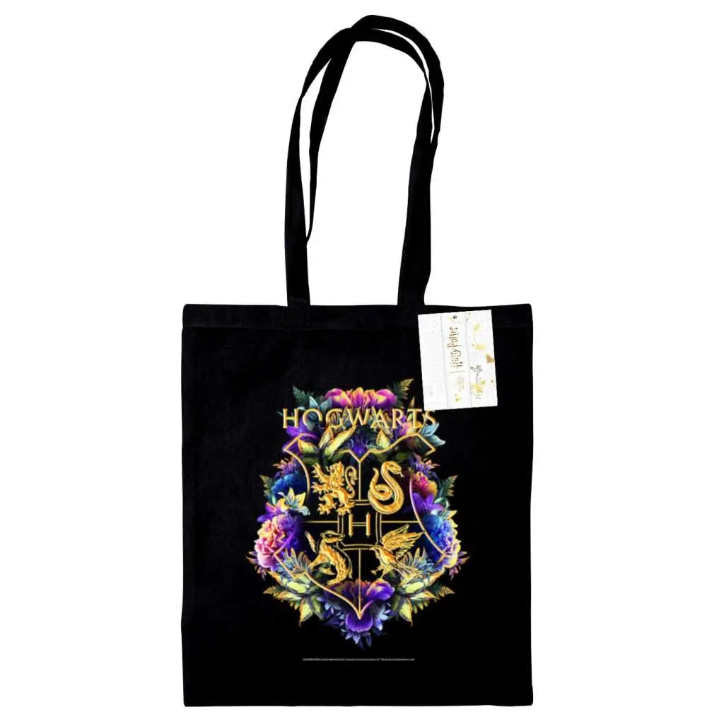 HARRY POTTER HOGWARTS CREST WATERCOLOUR TOTE BAG