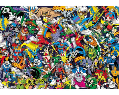 DC COMICS SILVER AGE IMPOSSIBLE PUZZLE 1000 PCS