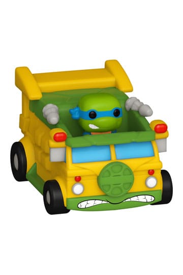 Tartarughe Ninja Teenage Mutant Turtles Bitty Pop Rides Leonardo Van 2,5 cm