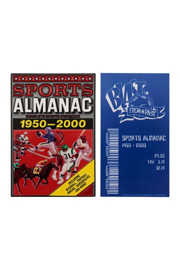 Back to the Future Ingot Sport Almanac Limited Edition Ritorno al Futuro