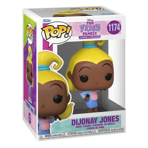 The Proud Family- Louder and Prouder POP! Disney Vinyl Figure Dijonay Nerd Stark