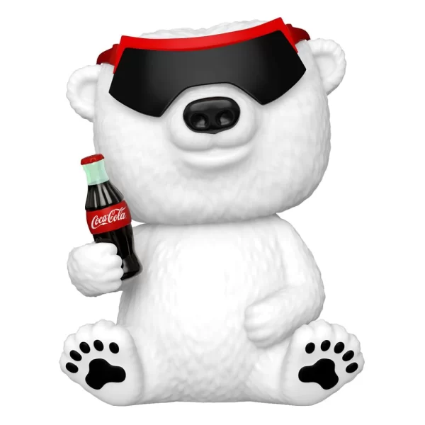 Coca Cola POP Ad Icons Vinyl Figure Polar Bear 90s 9 cm 1 - nerd stark
