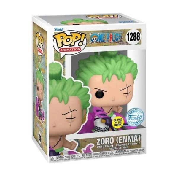 Funko Pop One Piece Zoro con Enma Gitd