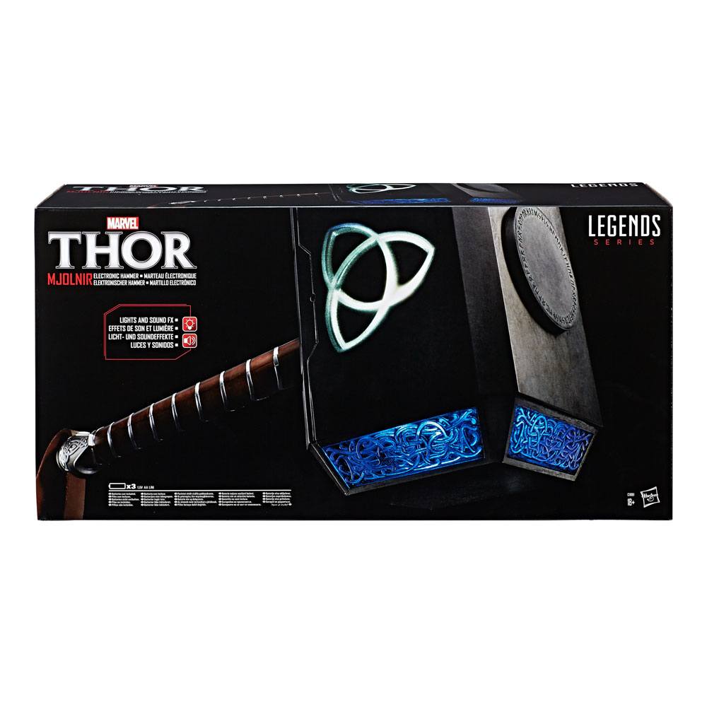 Martello elettronico Thor Articolato Marvel Legends Mjolnir - Nerd Stark