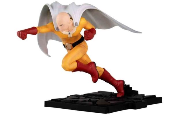 One Punch Man Saitama Super Figure Collection 21 cm Statua Abystyle Studio - immagine 4