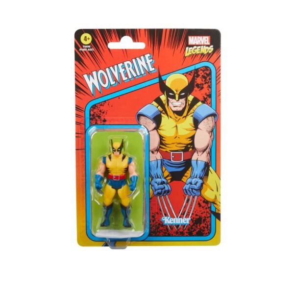 Wolverine Marvel Lgends Retro Action Figure 9,5 cm Hasbro Nerd Stark