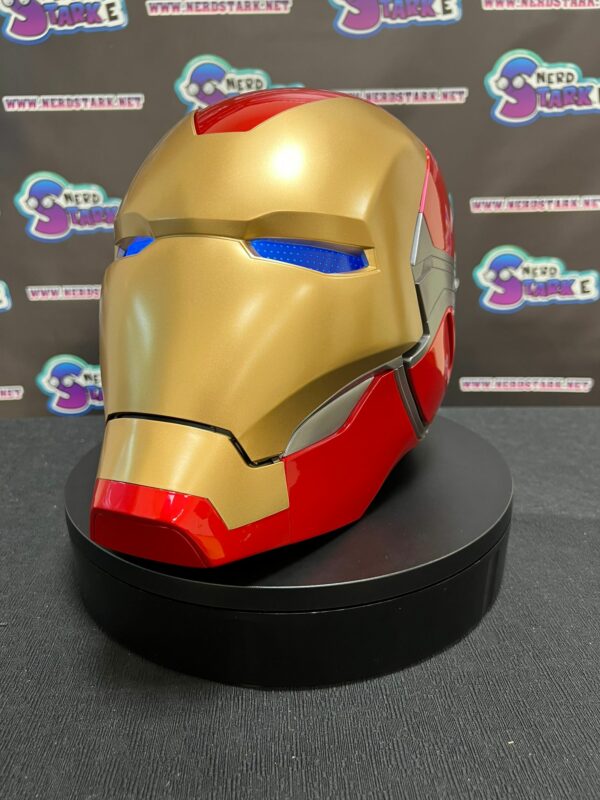 Avengers Endgame Marvel Legends Series Casco elettronico Iron Man Mark LXXXV Hasbro Nerd Stark