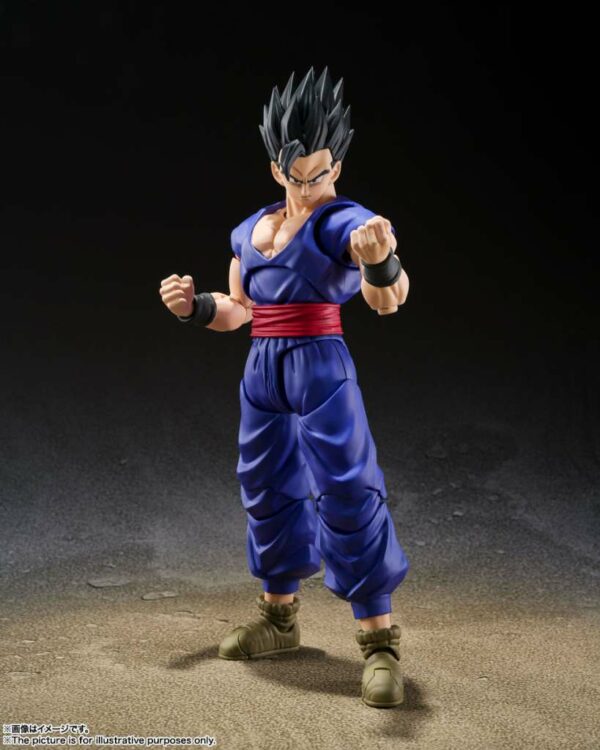 Dragon ball Super Hero Ultimate Gohan shf Bandai 14 cm Nerd Stark