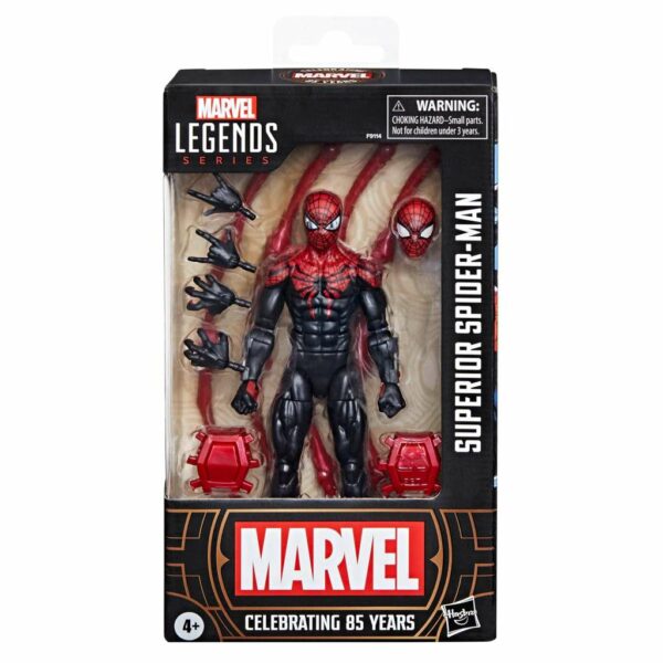 Spider Man Marvel Legends 85th Anniversary Superior Action Figure Hasbro Nerd Stark